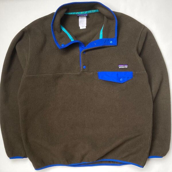 Patagonia シンチラ スナップT パタゴニア フリース ブラウン