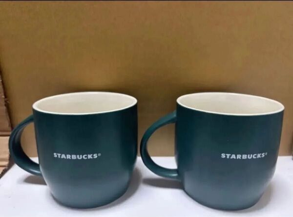マグカップ新品未使用2個セット 容量296ml 電子レンジok 手洗いだけ 箱なし