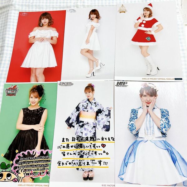 °C-ute 岡井千聖 2L 生写真 まとめ売り 6枚セット