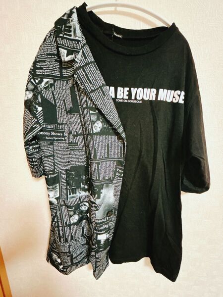 ワンスポ Tシャツonespo Tシャツ Mサイズ ブラック