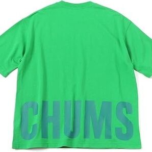 チャムス オーバーサイズド Tシャツ Oversized グリーン