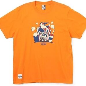 チャムス Booby Theater Tシャツ オレンジ