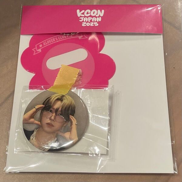 KCON 2025 MD グッズ JO1缶バッジセット木全翔也