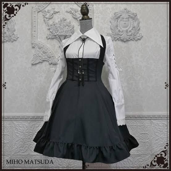 MIHO MATSUDA ミホマツダ スカート マルレ ブラック ゴスロリ ロリータ