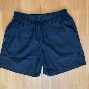 WASHER HALF PANTS / 撥水加工 / +phenixハーフパンツ L ブラック プラスフェニックス
