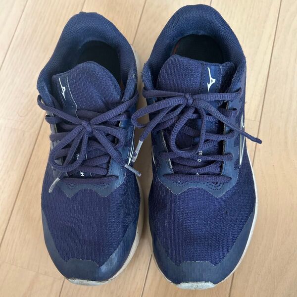 Mizuno ネイビー シューズ