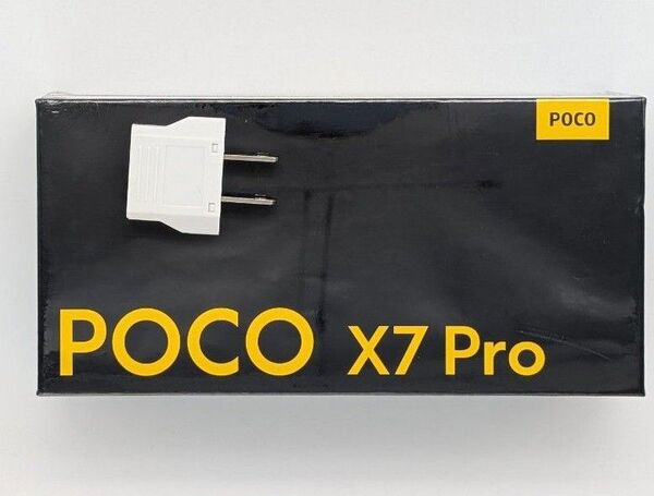 POCO X7 Pro Xiaomi 8GB RAM 256GB ROM グローバル版 新品未開封 イエロー