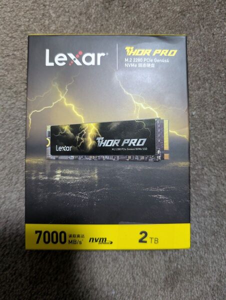 Lexar THOR PRO(2TB) M.2 NVMe Gen4 SSD