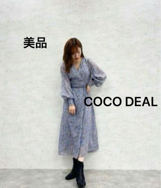 【美品】COCO DEAL 花柄ロングワンピース