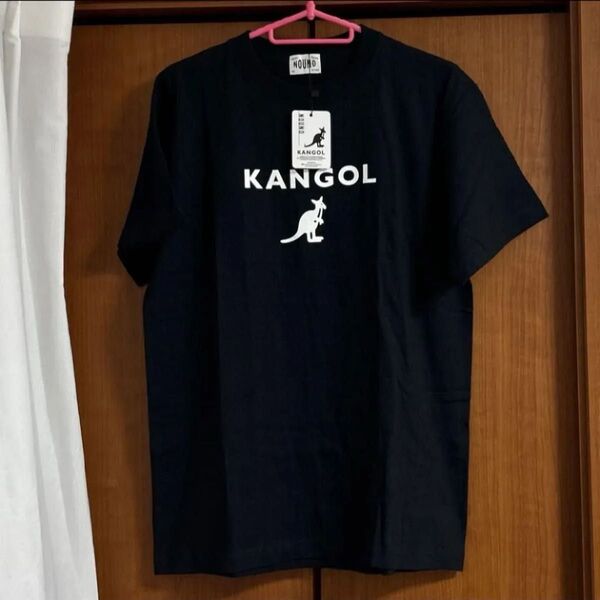 【新品未使用】KANGOL カンゴール Tシャツ ブラック Mサイズ 黑 KANGOL カンゴール Tシャツ ブラック