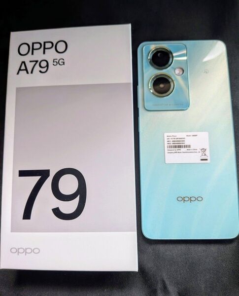 OPPO A79 5G simフリー判定○ Color: グローグリーン