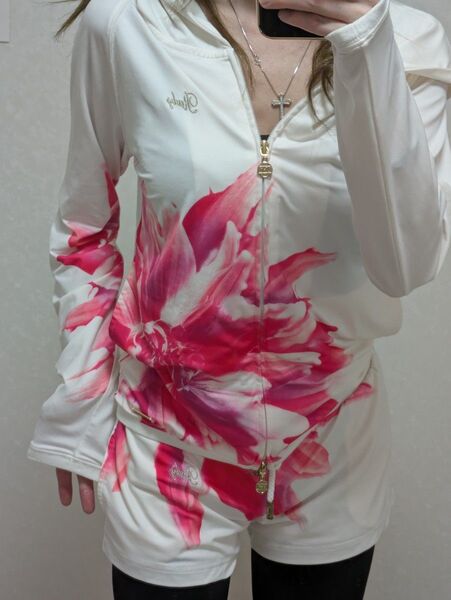 used【Rady】フラワー柄 セットアップ 薄手 F