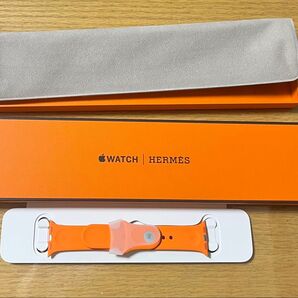 Apple Watch HERMES オレンジ スポーツバンド 42mm 41mm 40mm エルメス 純正
