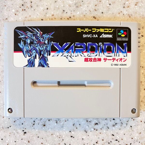 【端子清掃済】超攻合神サーディオン スーパーファミコン SFC ゲームソフト