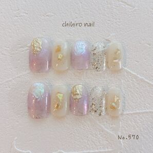 ネイルチップ No.570 【即購入可】【匿名配送】【サイズオーダー】