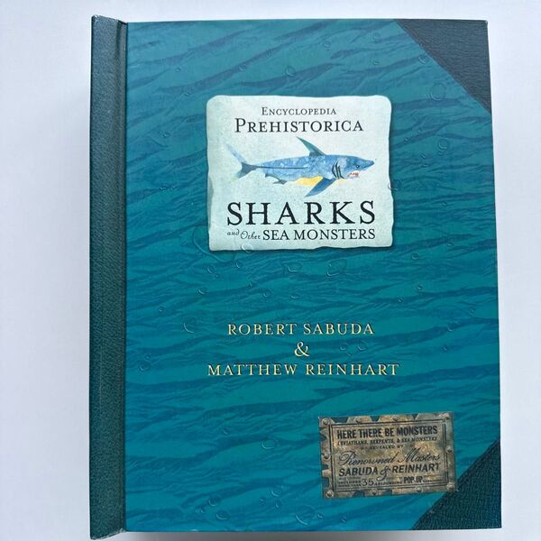 Sharks◆ロバート・サブダ◆Robert Sabuda◆とびだす絵本◆サメや他の海の怪物◆洋書