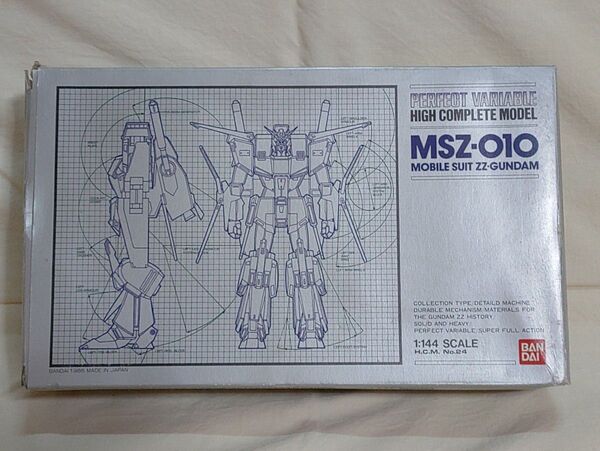 ハイコンプリートモデル MSZ-010 ダブルゼータガンダム 144スケール バンダイ