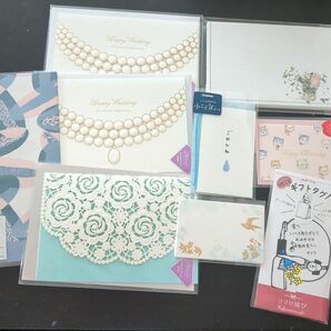 ●未使用●フランシュリッペ 学研 バースデー 誕生日 メッセージカードまとめ売り
