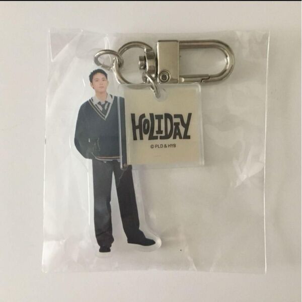 セブチ SEVENTEEN HOLIDAY アクリルキーリング ミンギュ