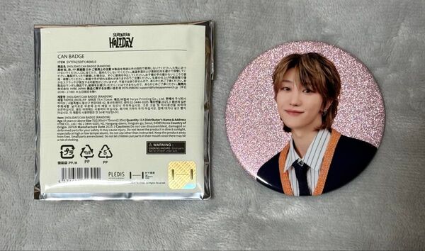 SEVENTEEN セブチ HOLIDAY 缶バッジ THE8 ミンハオ