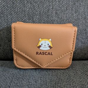 【新品未使用】ラスカル ミニ財ウォレット ブラウン