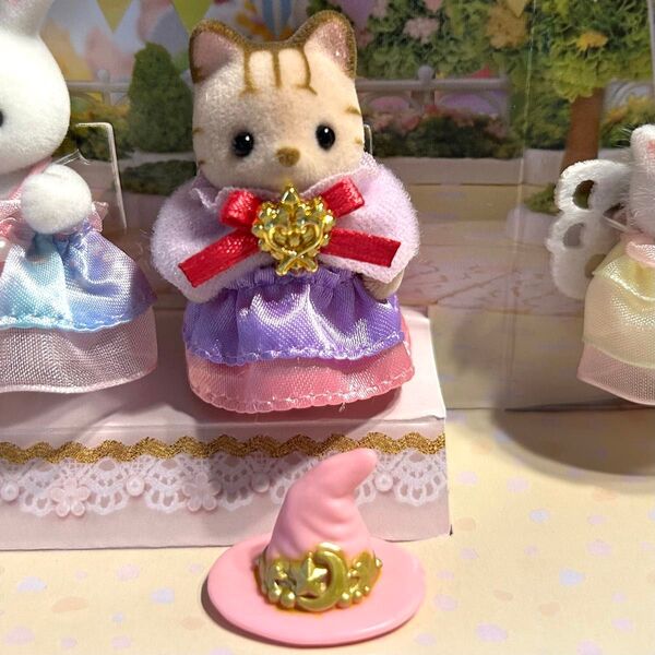 シルバニアファミリー ゆめいろ赤ちゃんプリンセスセット シマネコの赤ちゃん ※単品