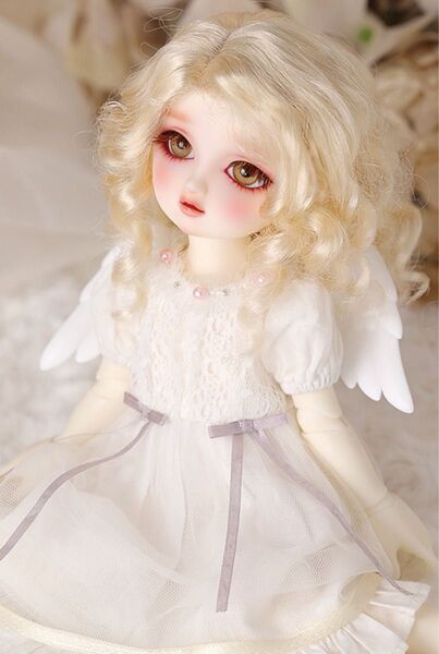 新品未開封 天使の里限定 SD幼天使 霞 白雪 Ver.