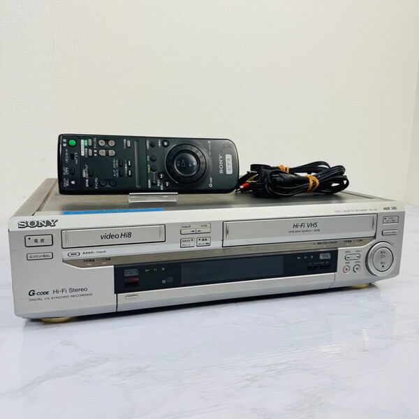 SONY ソニー WV-H6 Hi8/VHSビデオデッキ リモコン 8ミリ