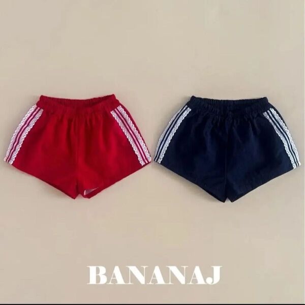 bananaj honey pants ネイビー ショートパンツ S 90