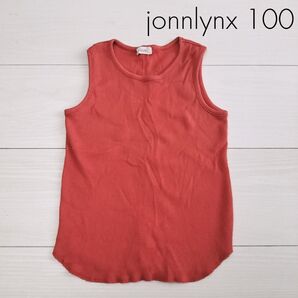 jonnlynx ノースリーブトップス 100 オレンジ