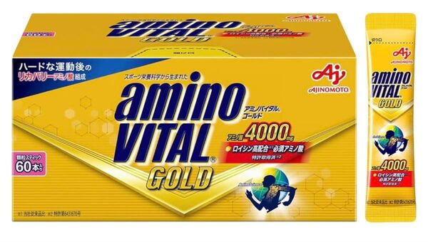 新品未開封!アミノバイタルGOLD 60本 箱無し発送
