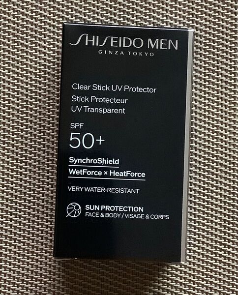 SHISEIDOメンクリアスティックUVプロテクタースティック状日焼け止めSPF50+PA++++ 耐水性 20g新品未使用