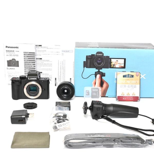 【美品】DC-G100V-K LUMIX ミラーレス一眼カメラ