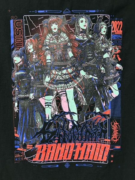 BAND-MAID 2022 USツアー Tシャツ Mサイズ 正規品 鏡海イサナ デザイン