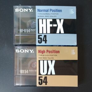 SONY/ソニー カセットテープ UX54 HF-X54 2本セット