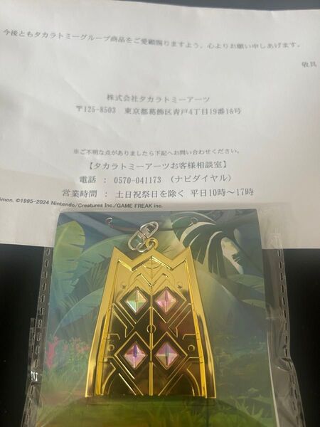 ☆500個限定☆ポケモンフレンダおうごんのとびら キーホルダー