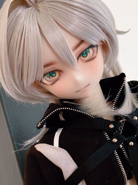 訳あり品 カスタムヘッド セミホワイト肌 1/4ドール 男の子 zaz