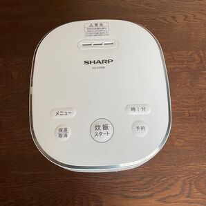 シャープ 炊飯器 2024年製 KS-CF05B-W