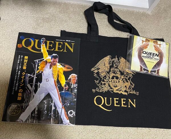 【新品未使用】Queen まとめ売り 本 MUSIC LIFE Presents クイーン DVD