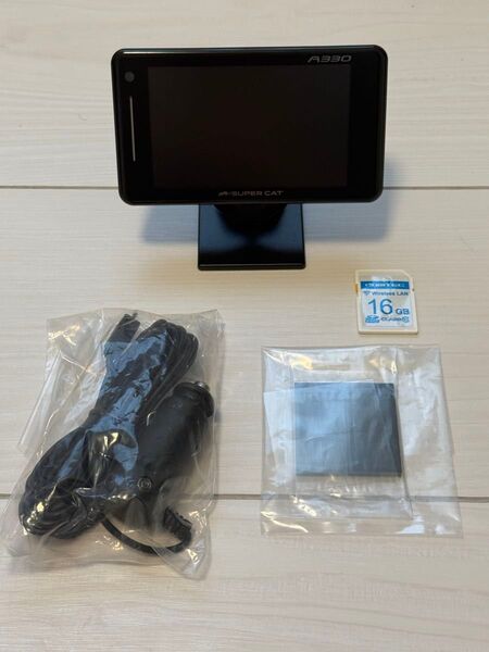 タイムセール!ユピテル A330 レーダー Wi-Fi SD ワイヤレス