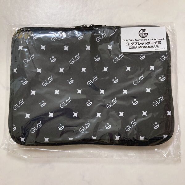 GLAY 30th Anniversary エンタメくじ vol.2 タブレットポーチ賞 ZURA MONOGRAM ズラー