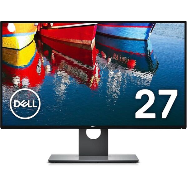 Dell モニター 27インチ 超広視野角&スリムベゼル/WQHD/IPS 非光沢/高さ調整 回転/U2717D