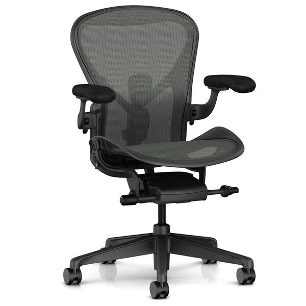 【正規品】 Herman Miller (ハーマンミラー) アーロンチェア オフィスチェア B(ミディアム)サイズ