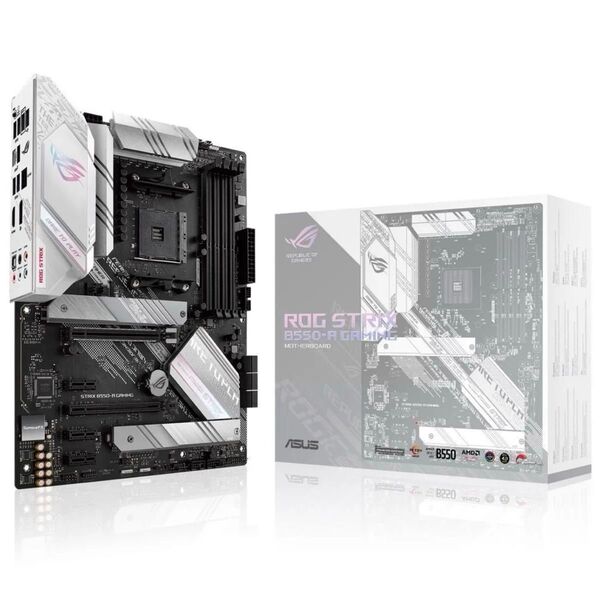 【美品】ASUS AMD B550 搭載 Socket AM4 対応 マザーボード ROG STRIX B550-A GAMING