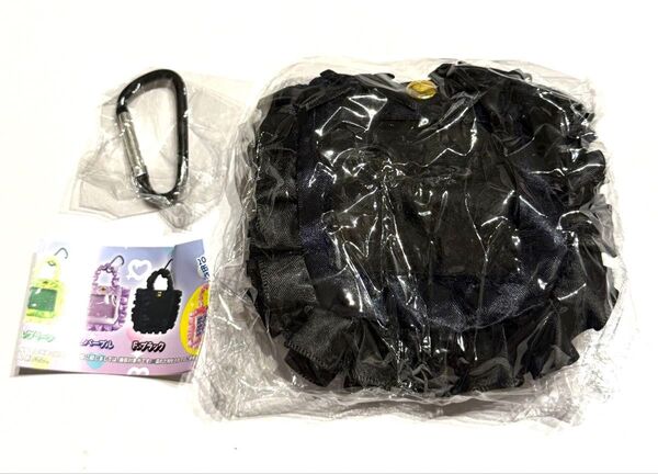 #C-pla限定色 ミニチュア 推しごとバッグマスコット ガチャ ブラック 黒 ガチャガチャ カプセルトイ