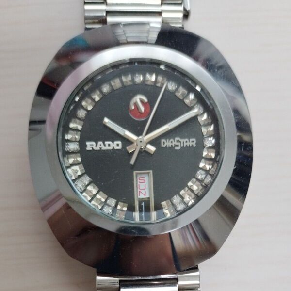RADO DIASTAR 自動巻き 腕時計 デイデイト ラドー 自動巻 made in swiss 16.5cm
