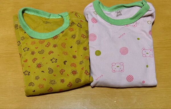 【新品】長袖Tシャツ ロンT 子供服 トップス 2枚組 綿100% カーターズ carter’s