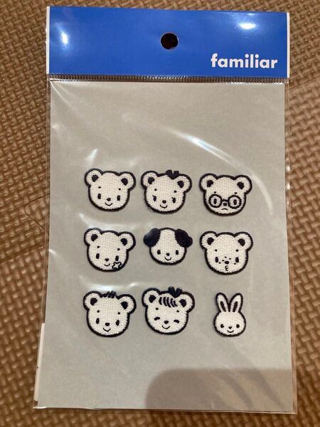 新品!ファミリア ワッペンセット最終価格