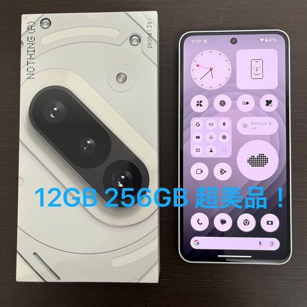 nothing phone 3a 12GB 256GB