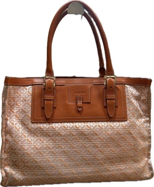 LOEWE ロエベ ニューロードライン アナグラム ロゴ トートバッグ ハンドバッグ